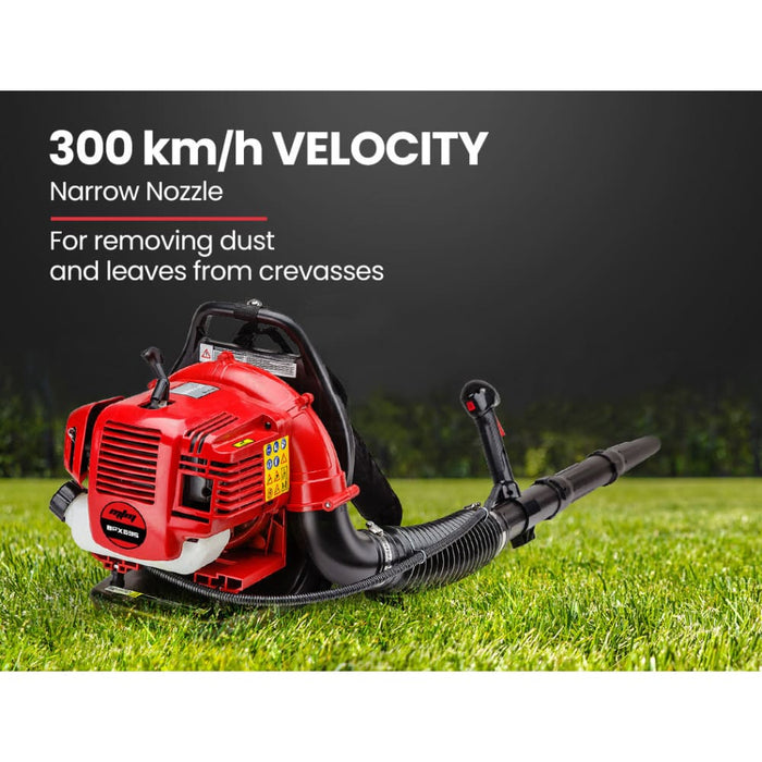 30cc Backpack Petrol Leaf Blower 2 Stroke Commercial Garden