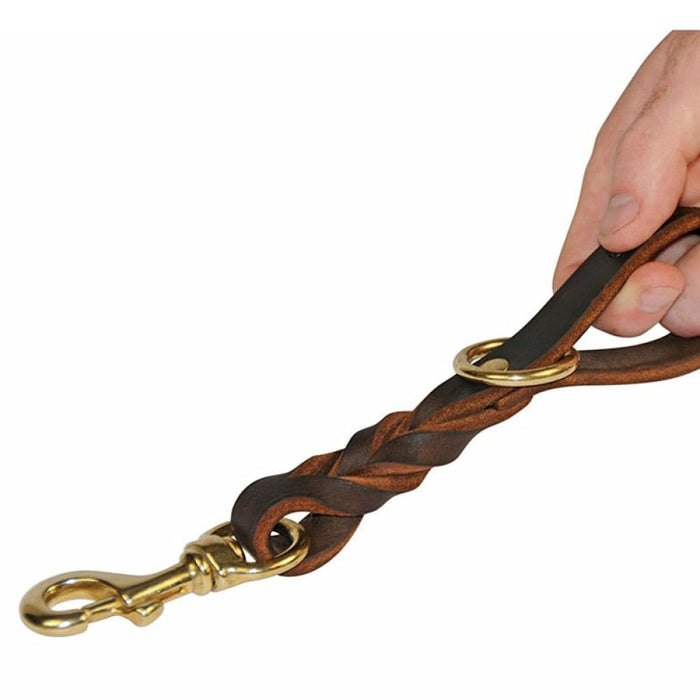 30cm Real Leather Dog Leash