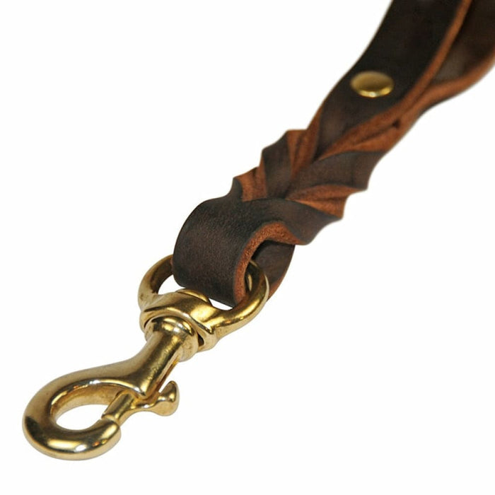 30cm Real Leather Dog Leash