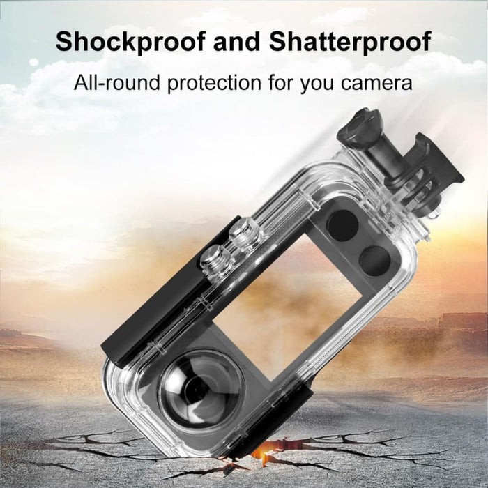 30m Underwater Waterproof Housing Case For Insta360 X3