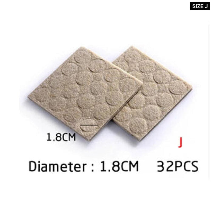 32 Piece Self Adhesive Furniture Leg Pads For Floor