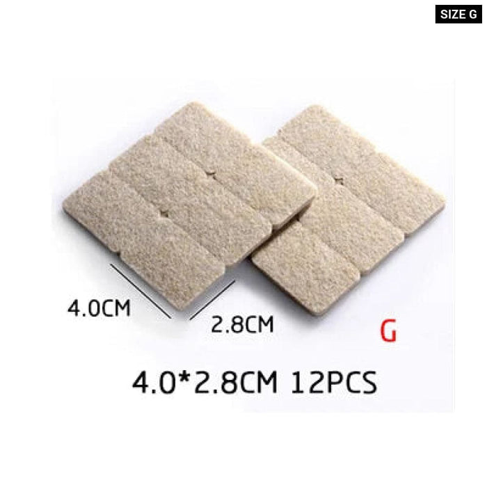 32 Piece Self Adhesive Furniture Leg Pads For Floor