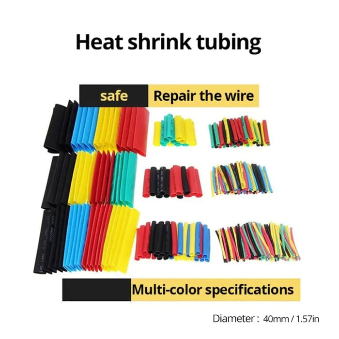 328pcs Colourful Heat Shrinkable Tube Fast Delivery