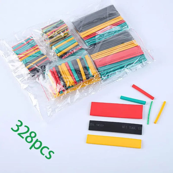 328pcs Colourful Heat Shrinkable Tube Fast Delivery