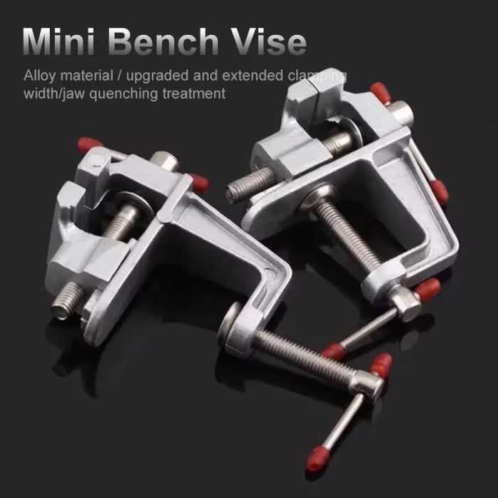 35mm Aluminium Alloy Table Bench Clamp Vise Multi