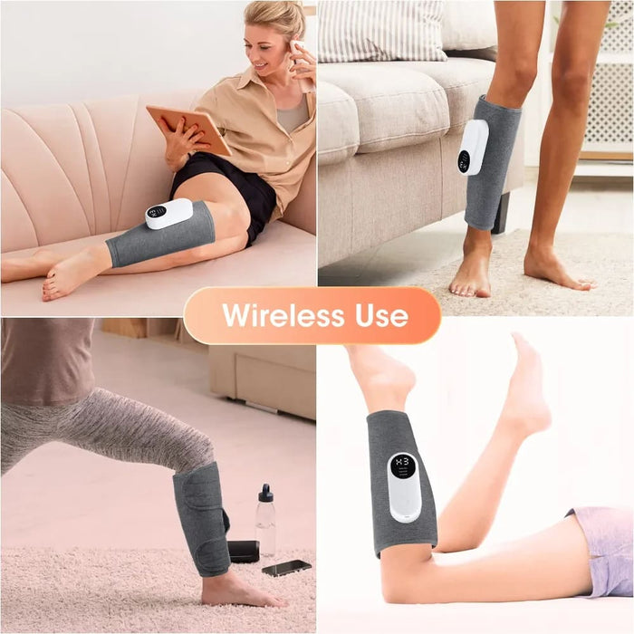 360 Air Pressure Calf Massager With Hot Compress