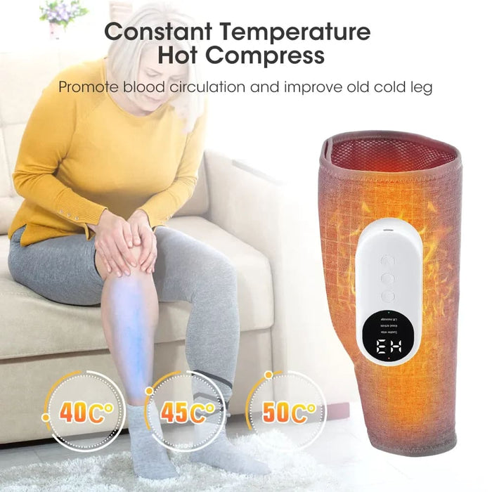 360 Air Pressure Calf Massager With Hot Compress