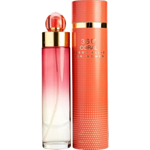 360 Coral Edp Spray By Perry Ellis For Women-200 Ml