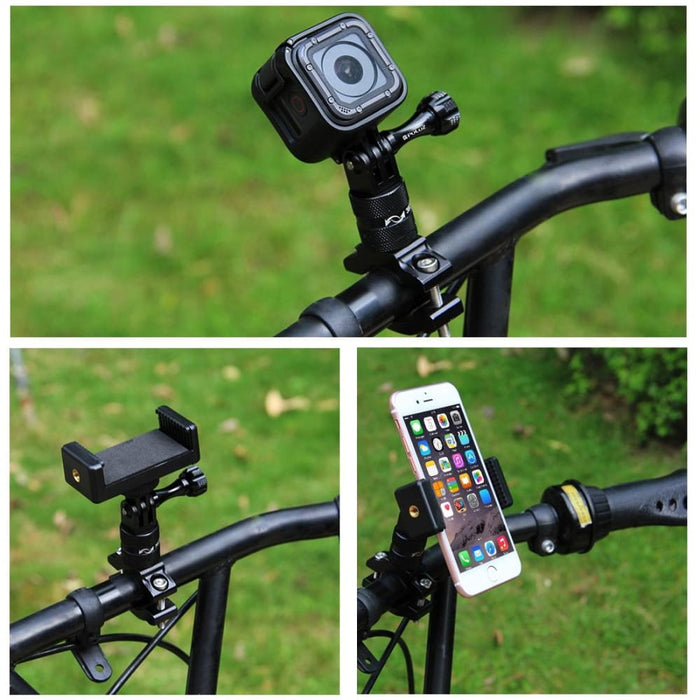 360 Degree Rotation Bike Aluminum Handlebar Adapter Mount