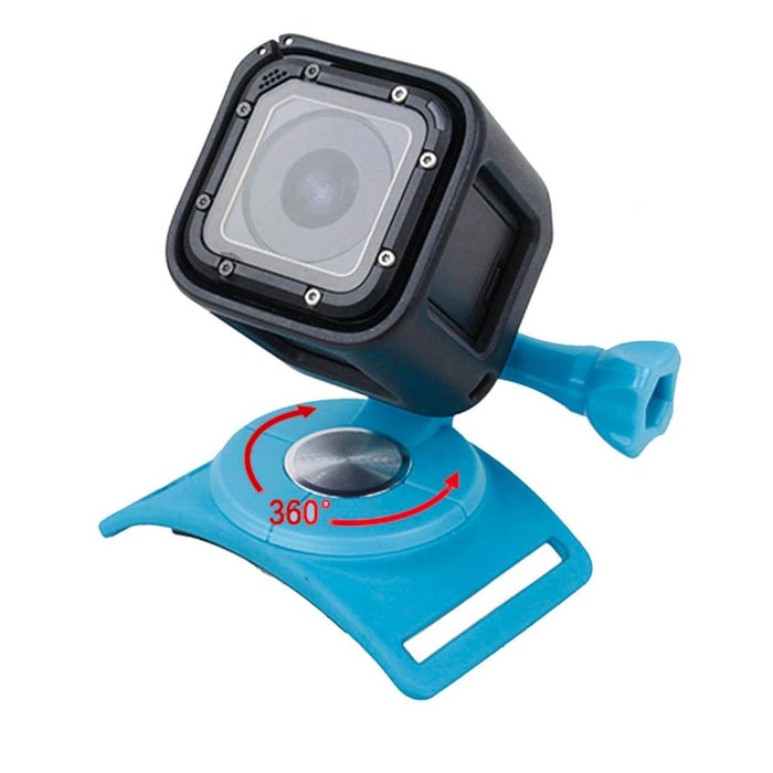 360 Degree Rotation Mount With Straps For Gopro Hero12