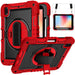 360 Degree Rotation Shockproof Silicone Pc Tablet Case