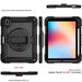 360 Degree Rotation Shockproof Silicone Pc Tablet Case