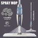 360 Degree Spray Floor Mop With Reusable Microfiber Pads