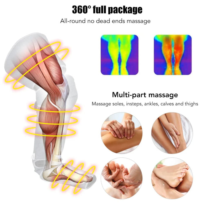 360 Foot Massager With Heat And Compression