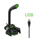 360 Omnidirectional Dynamic Usb Wired Dual Mic Led