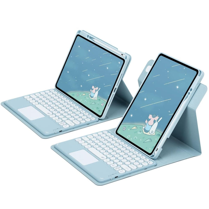 360 Rotatable Bluetooth With Touchpad For Ipad 10.2 / Air