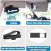 360 Rotating Sun Visor Phone Holder For Car Iphone Samsung