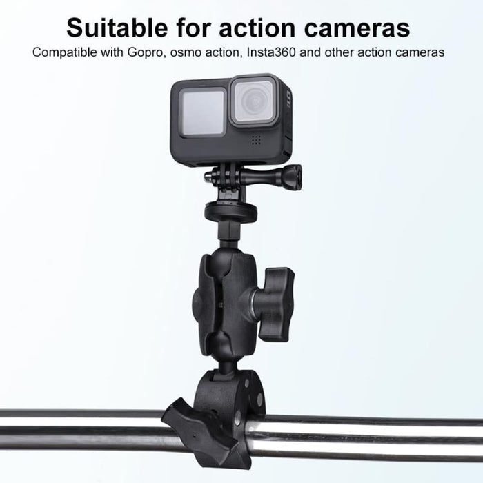 360 Rotation Adjustable Action Camera Bike Motorcycle