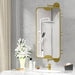 Goslash Picks 360 Swivel Bathroom Wall Mirrors With Storage