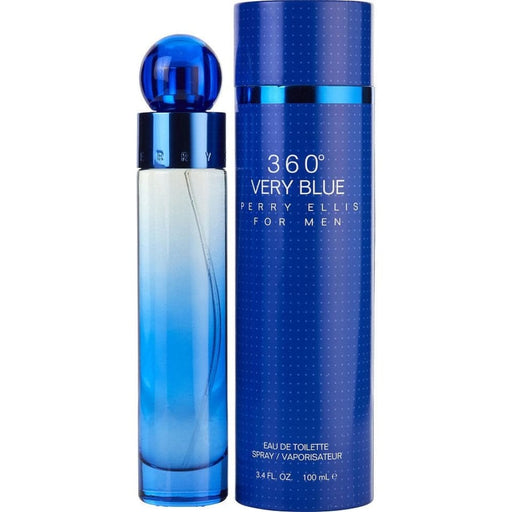 360 Very Blue Edt Spray By Perry Ellis For Men-100 Ml