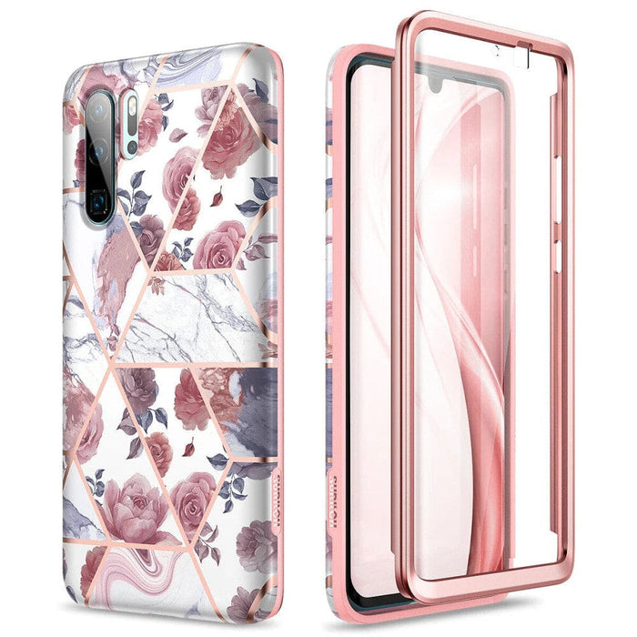 360imlpc Marble Splice Protective Shell For Huawei P30 Pro