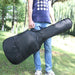 38’ Guitar Bag Oxford Cloth Shoulder Gig Case With Pocket