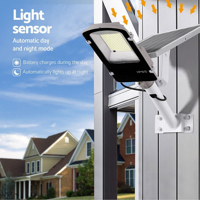 386 Led Solar Street Light Flood Motion Sensor Remote