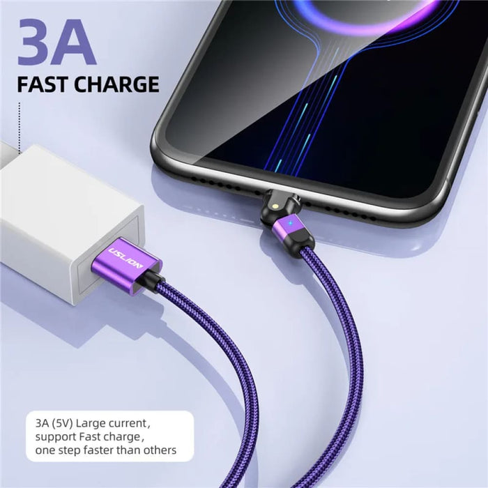 3a Fast Charging Micro Usb Cable For Samsung Xiaomi