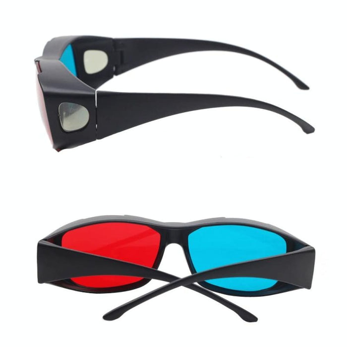 3d Anaglyph Glasses For Gaming Movies