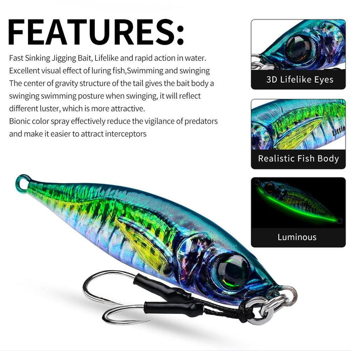 3d Bionic Lure For Freshwater And Sea Fishing 100g