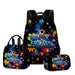 3d Blox Fruits School Bag Set For Students