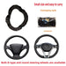 3d Leather Car Steering Wheel Cover 37 38cm Diamond