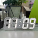 3d Led Wall Clock Usb Plug