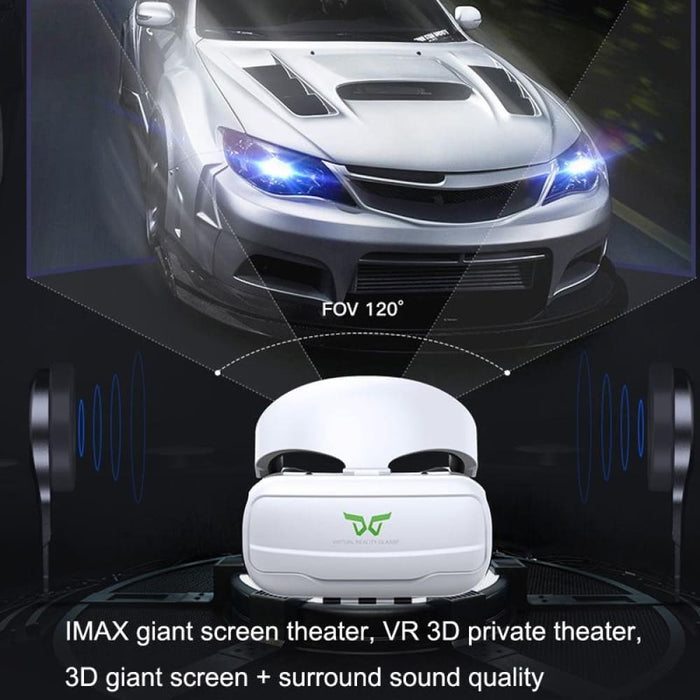 3d Virtual Reality Game Glasses Headset