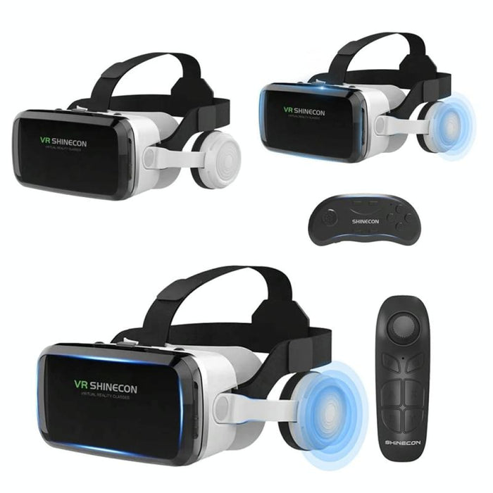 3d Vr Glasses Bluetooth Headset