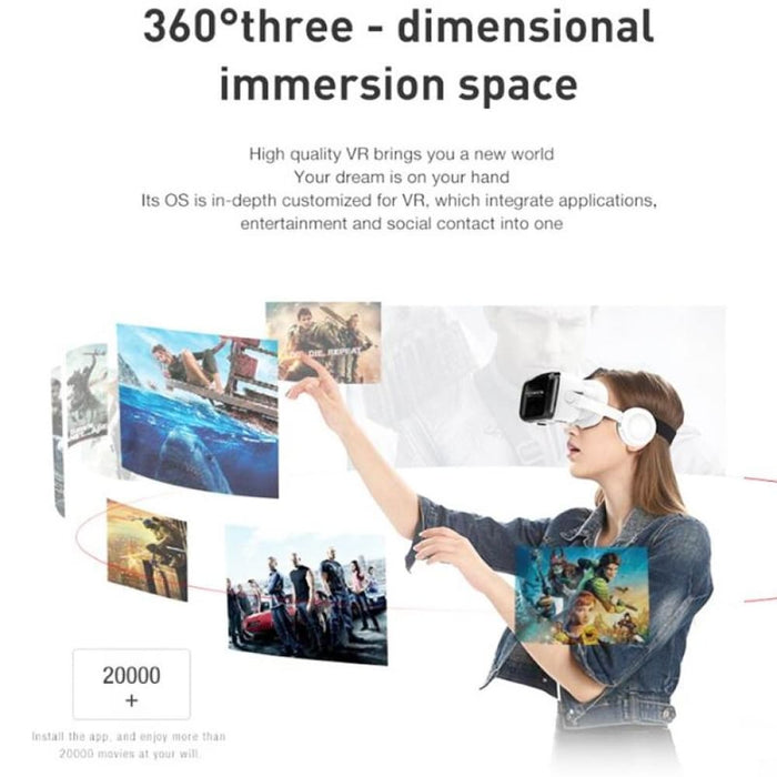 3d Vr Headset Bluetooth Vrshinecon G04bs