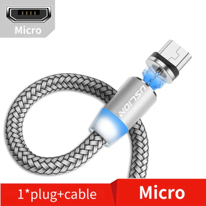 3m Magnetic Micro Usb Cable For Samsung Android Type c