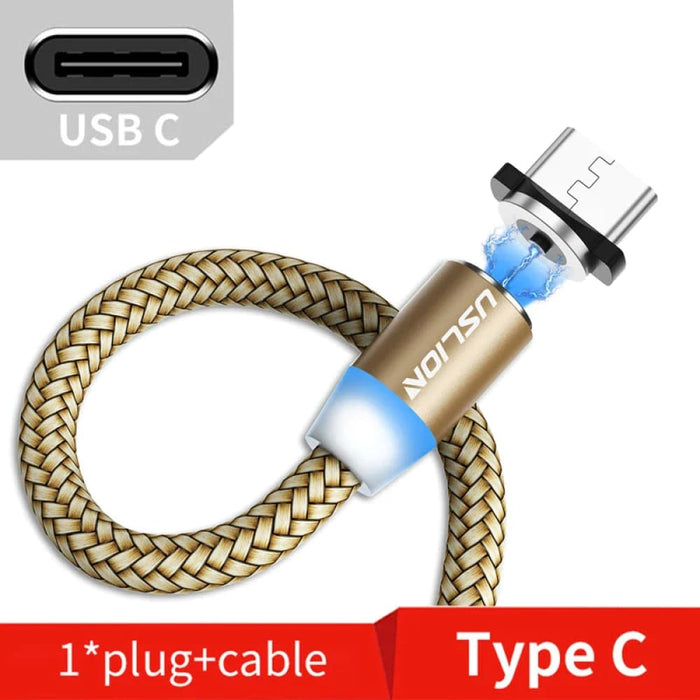 3m Magnetic Micro Usb Cable For Samsung Android Type c