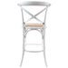 3pc Crossback Bar Stools Dining Chair Solid Birch Timber