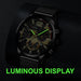 3pcs Set Fashion Mens Calendar Watches Men Business Steel