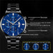 3pcs Set Fashion Mens Calendar Watches Luxury Men Business