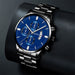 3pcs Set Fashion Mens Calendar Watches Luxury Men Business