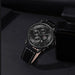 3pcs Set Fashion Mens Calendar Watches Luxury Men Business