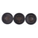 3pcs Footswitch Topper Protector Abs Bumpers For Guitar