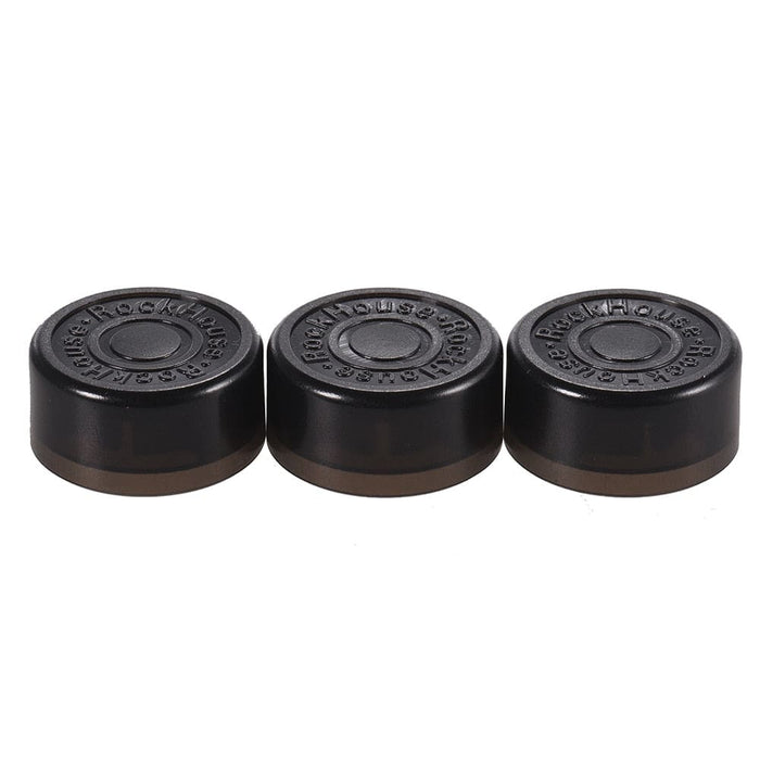 3pcs Footswitch Topper Protector Abs Bumpers For Guitar