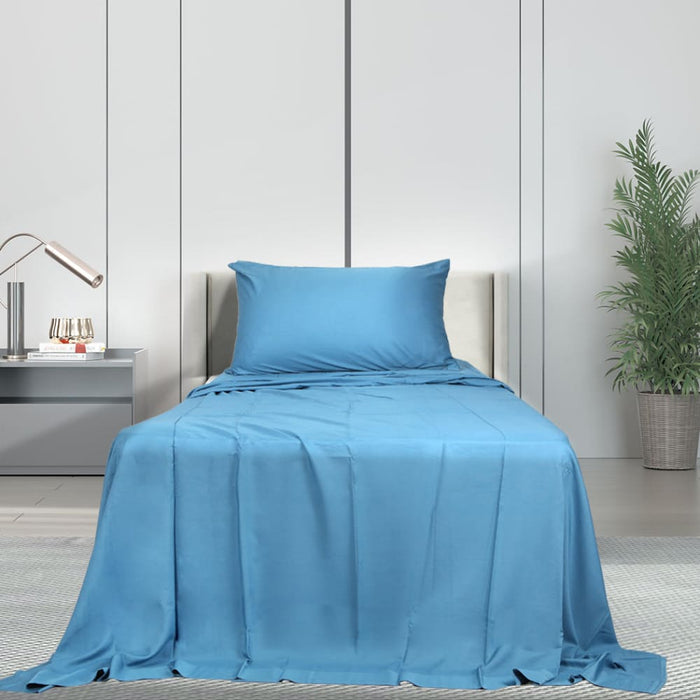 Goslash Picks 3pcs Sinigle Size 100% Bamboo Bed Sheet Set