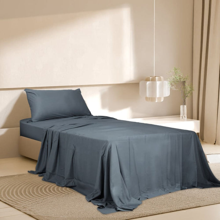 Goslash Picks 3pcs Sinigle Size 100% Bamboo Bed Sheet Set