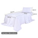 Goslash Picks 3pcs Sinigle Size 100% Bamboo Bed Sheet Set