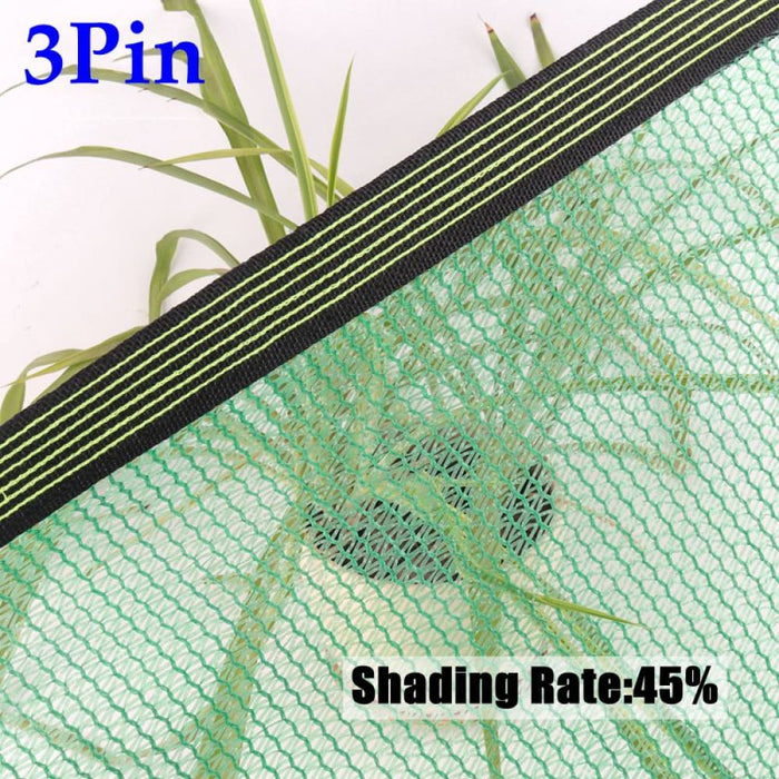 3pin 55% Shading Rate Garden Balcony Sun Shade Net Pergola