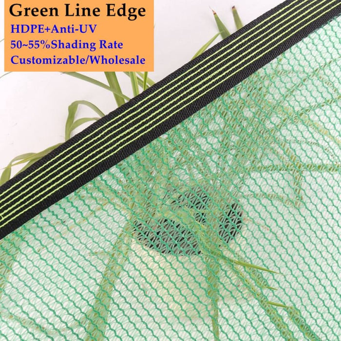 3pin 55% Shading Rate Garden Balcony Sun Shade Net Pergola